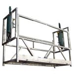 2 person rope suspended platform ZLP630 with cast iron counter weight