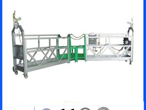 1.8kw zlp800 high rise electric hoist lifting rope suspended platform for construction