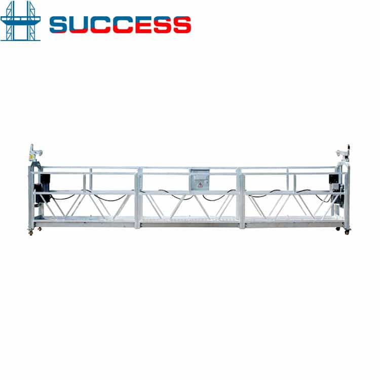 Aluminum suspended platform