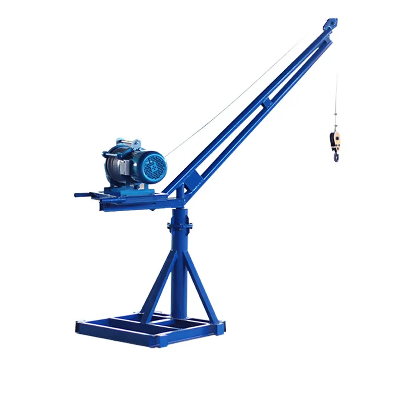 Portable rooftop mini crane
