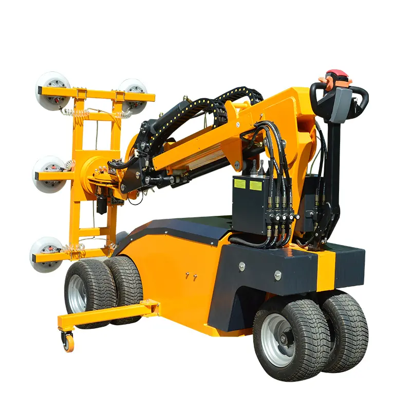 Mobile glass and panel vacuum lifter