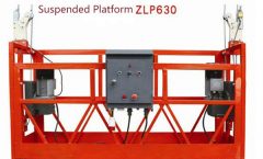 10M Powered Aluminum Rope Suspended Platform ZLP1000 Single Phase 2 * 2.2kw