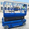 Battery powered 220V mobile electric self-propelled hydraulic scissor lift platform table with good price - Pilt 4