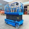 Battery powered 220V mobile electric self-propelled hydraulic scissor lift platform table with good price - Pilt 3