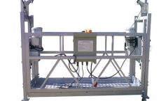 Steel / Aluminum Suspended Platform Cradle , 630kg Suspended Access Equipment