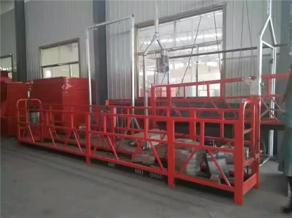 ZLP1000 Temporarily Installed Suspended Platform Cradle For Building Decoration